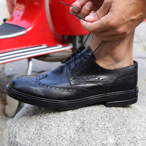 Duca di Morrone Leder Schuhe